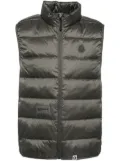 AAPE BY *A BATHING APE® logo-patch padded gilet - Green