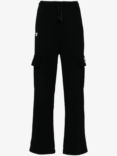 A BATHING APE® logo cargo trousers