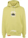 AAPE BY *A BATHING APE® logo hoodie - Green