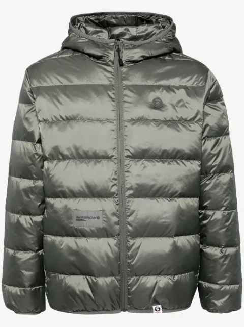 AAPE BY *A BATHING APE® logo down jacket