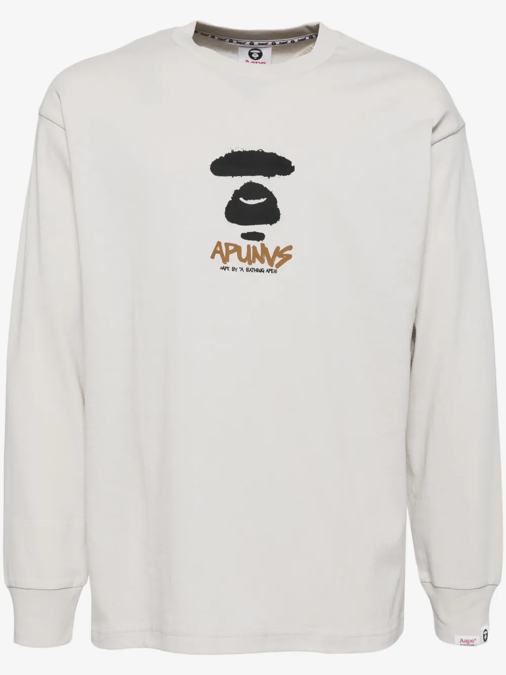 AAPE BY *A BATHING APE® cotton T-shirt | White | Image 1