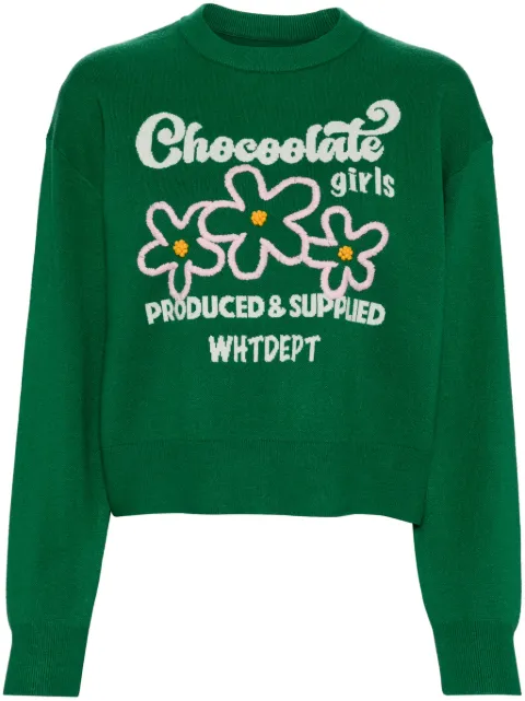 CHOCOOLATE patterned jumper