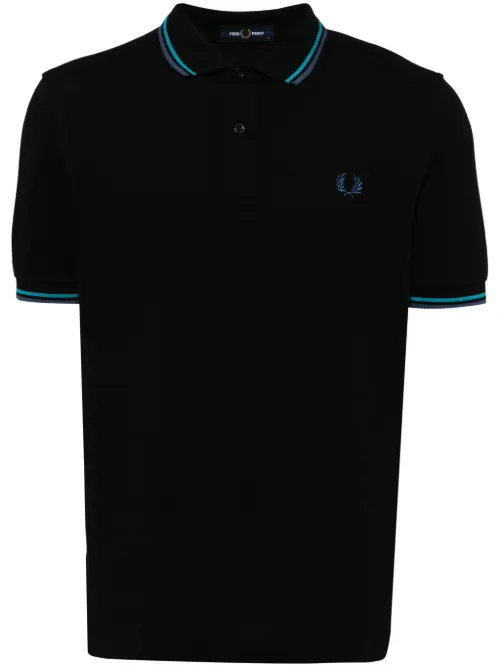 Polo à logo brodé - Fred Perry - Modalova
