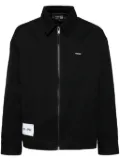 izzue classic collar jacket - Black
