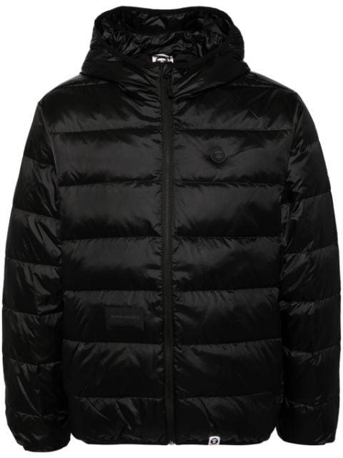 AAPE BY *A BATHING APE® logo down jacket