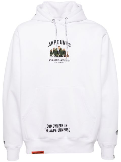 AAPE BY *A BATHING APE logo-print hoodie Men