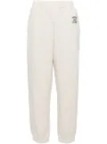 izzue logo-print track pants - Neutrals