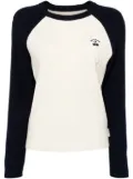 CHOCOOLATE logo patch ribbed jumper - Neutrals