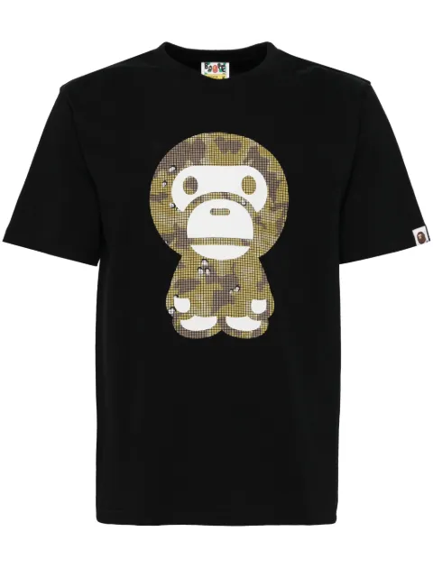 A BATHING APE® logo-printed T-shirt
