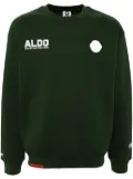 AAPE BY *A BATHING APE® logo crew neck sweatshirt - Green