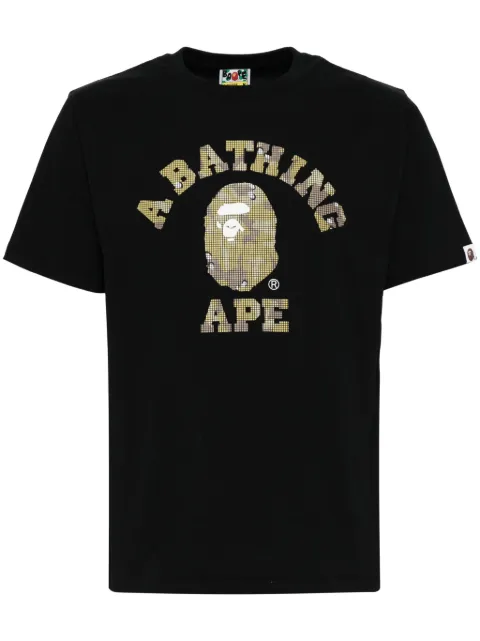 A BATHING APE® logo-printed T-shirt