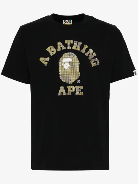 A BATHING APE® t-shirt à logo imprimé
