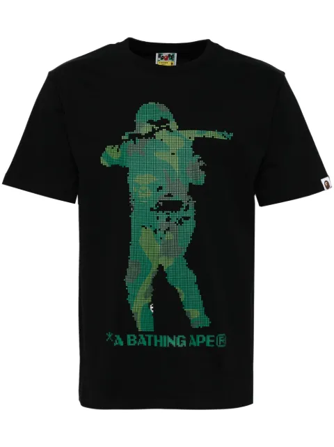 A BATHING APE® logo-printed T-shirt