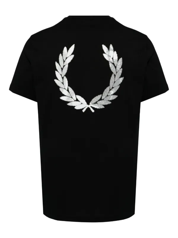FRED PERRY☆ Embroidered T-Shirt BLACK シンプル ロゴ Embroidered T-Shirt - Navy | Men's T-Shirts | Designer T