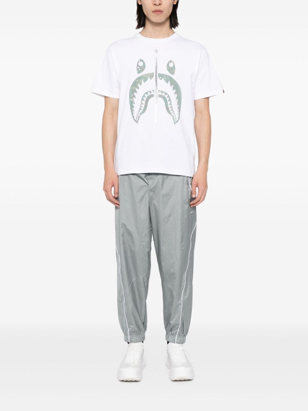 A BATHING APE® T-shirt met grafische print - Wit