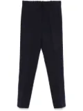 Le Tricot Perugia jersey-texture trousers - Blue