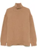 Jil Sander high-neck sweater - Brown