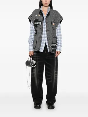 R13 - アールサーティーン R13 レザーボンバー R13（アール・サーティーン）ウィメンズ - FARFETCH