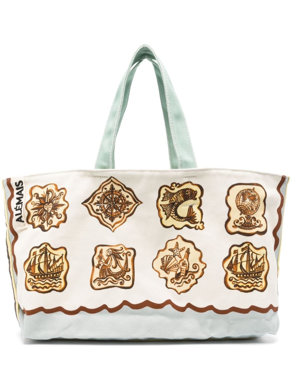 ALEMAIS Relic tote bag - Neutrals