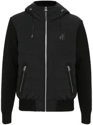 Moose Knuckles ジップアップ パーカー | ブラック | FARFETCH JP