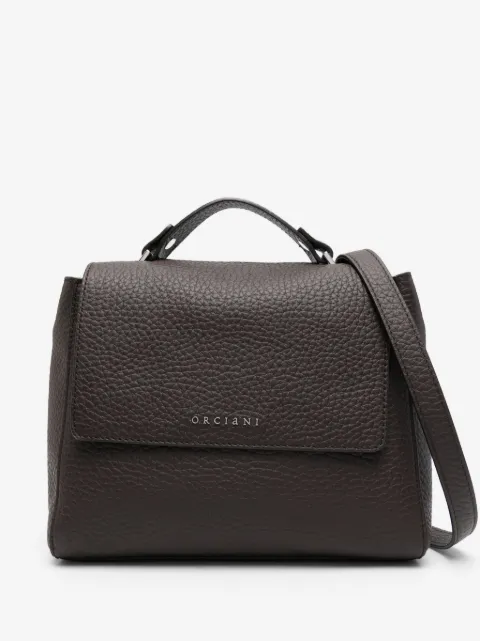 Orciani Sveva soft grained leather tote bag
