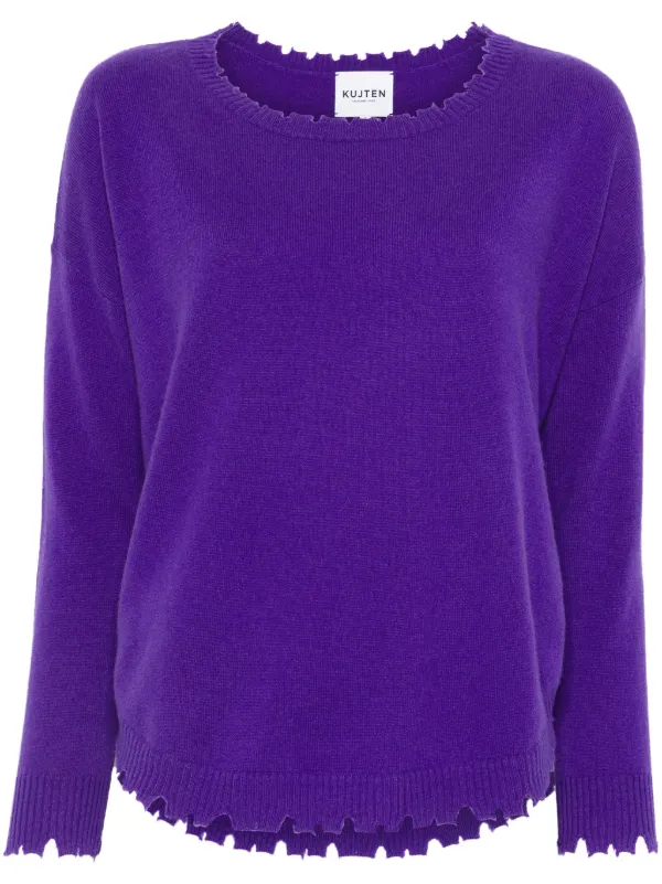 Kujten Mela Sweater Purple FARFETCH BH