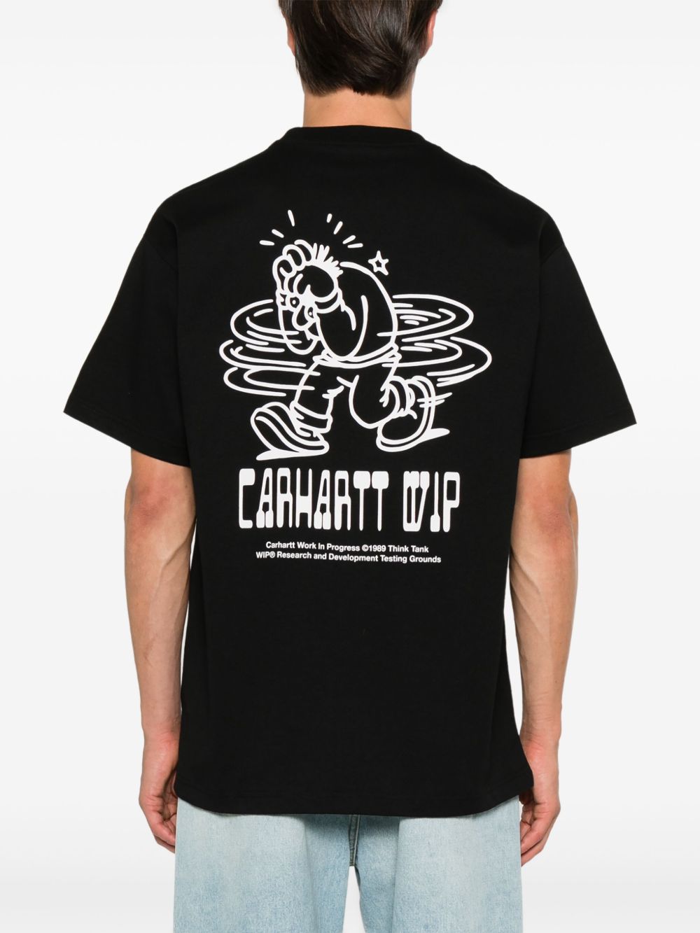 Carhartt WIP T-shirt met print Zwart