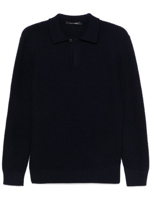 Tagliatore waffle-knit sweater Men