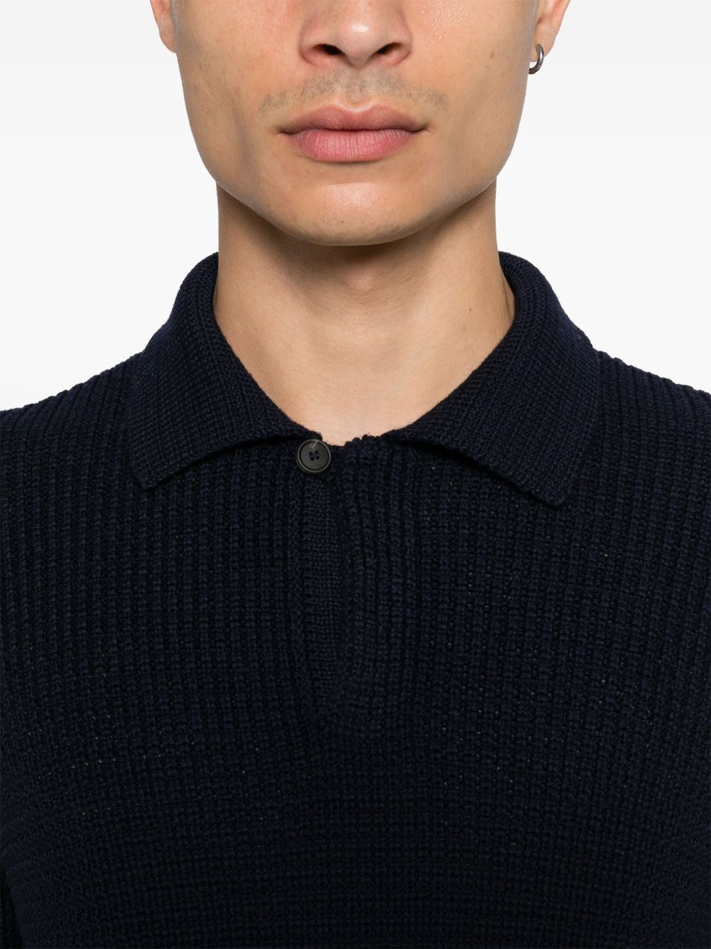 Tagliatore waffle-knit sweater Men