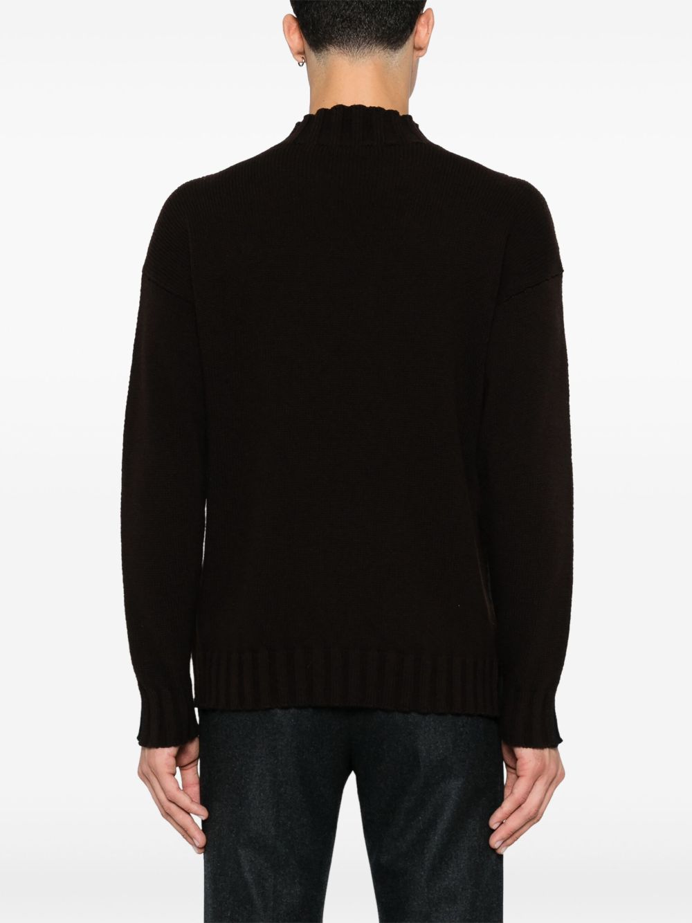 Tagliatore two-tone sweater Men