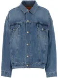 Magliano drop shoulder denim jacket - Blue