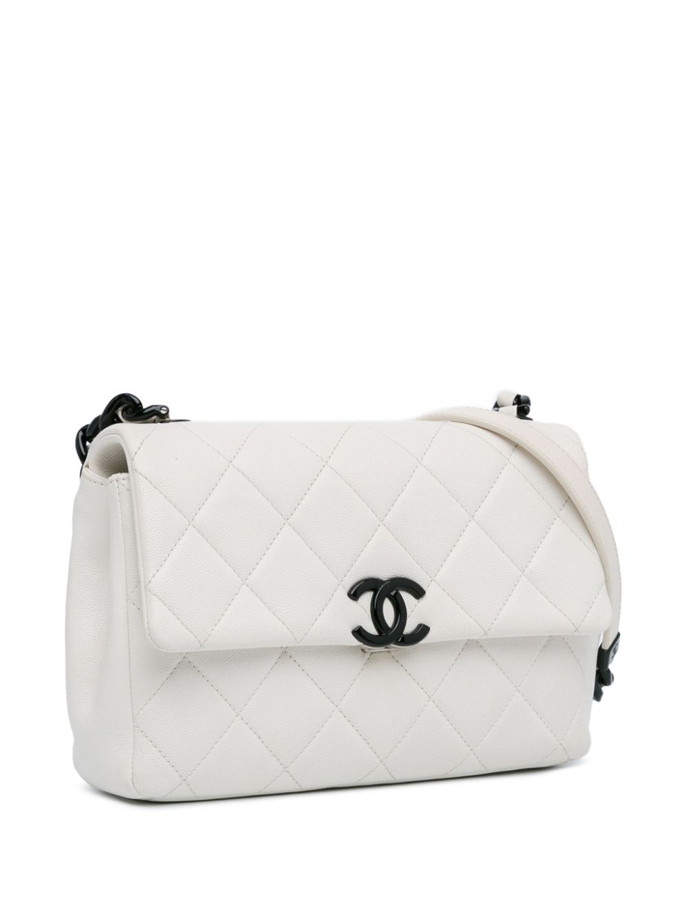 Affordable HOT SALE CHANEL 2020 Quilted Caviar My Everything Flap crossbody bag Women