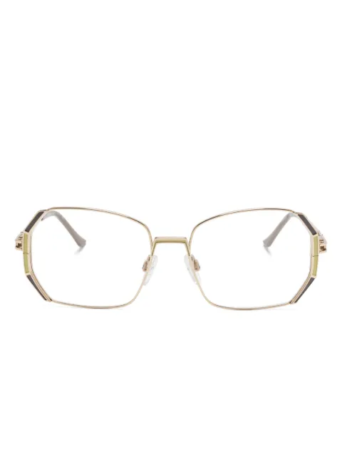 Cazal lentes con armazón cuadrada oversize