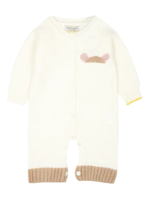 Gensami kids romper tejido en intarsia