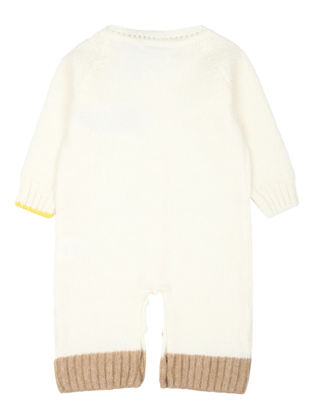 gensamikids Gensami kids Intarsia romper - Wit