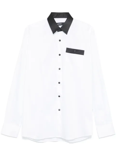 Karl Lagerfeld camisa con cuello en contraste