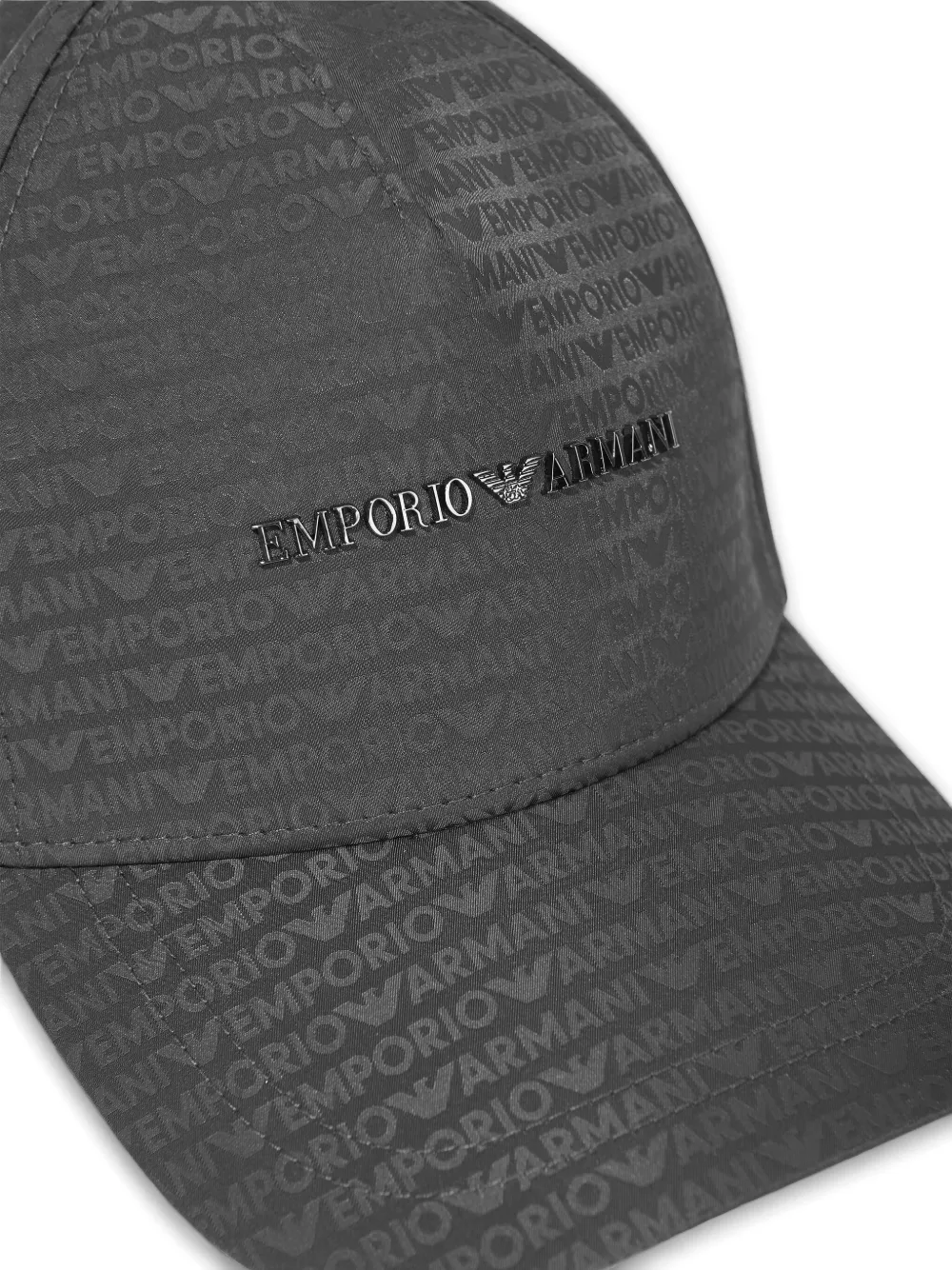 Emporio Armani Kids Honkbalpet met logoprint Groen