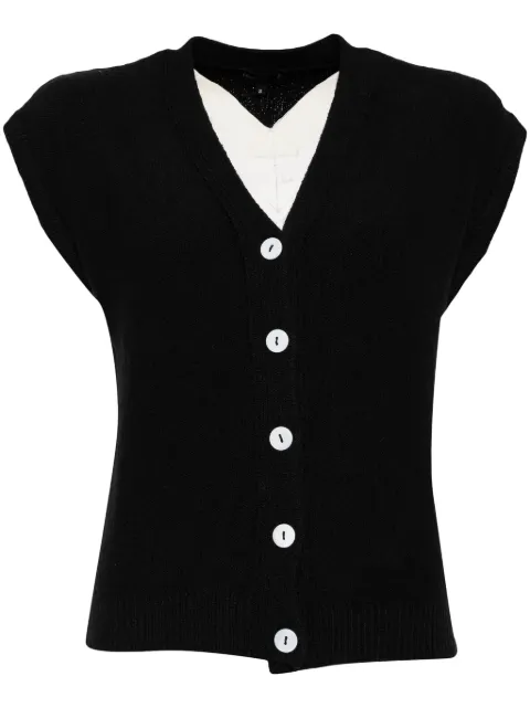 agnès b.  jersey vest