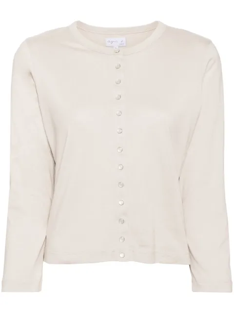 agnès b.  Le Petit snap cardigan