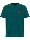 SPORT b. by agnès b. logo-patched T-shirt - Green