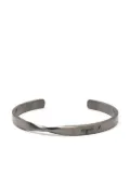 agnès b. Narrative bangle homme - Grey
