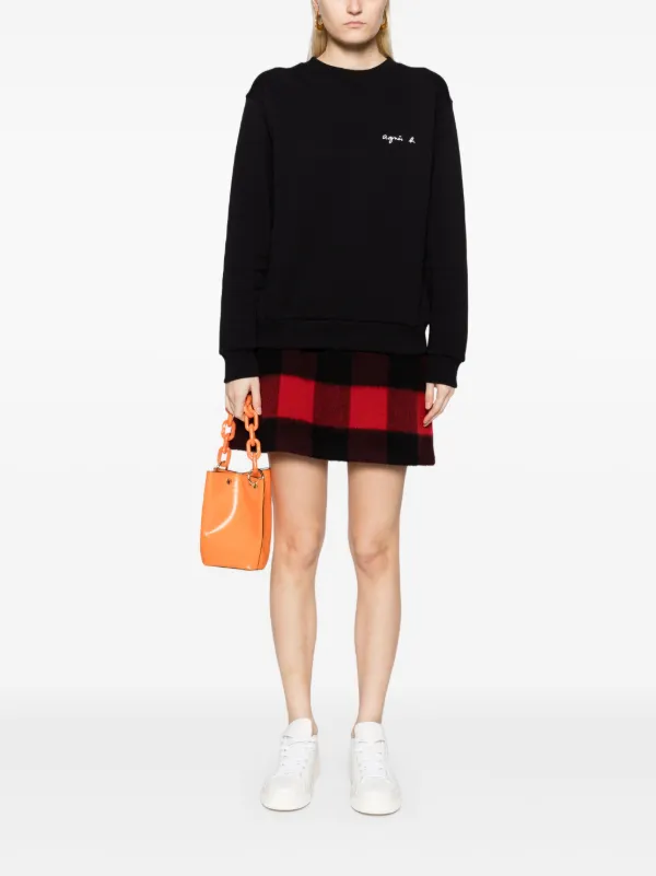 Agnès b. Agnes Sweatshirt | Black | FARFETCH ZA