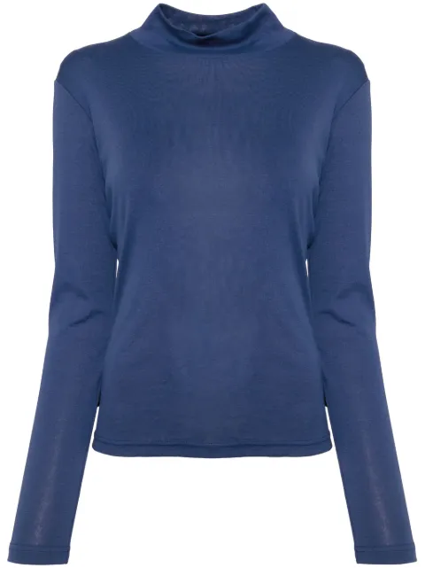 agnès b.  cotton high-neck T-shirt