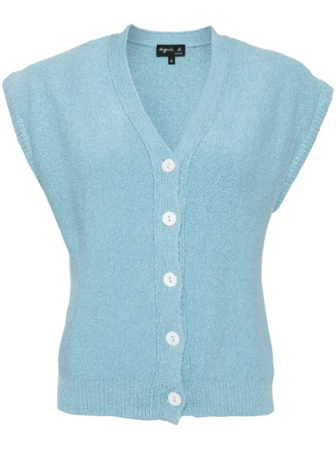 agnès b.  jersey vest