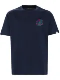 SPORT b. by agnès b. logo-patched T-shirt - Blue