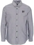 SPORT b. by agnès b. logo-embroidered shirt - Black