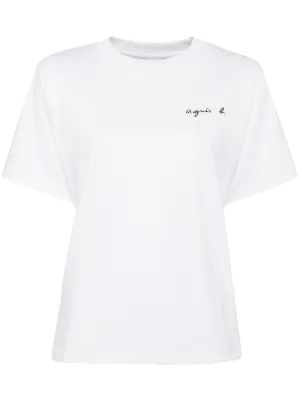 Vivienne Westwood logo-embroidered Cotton T-shirt | White | FARFETCH