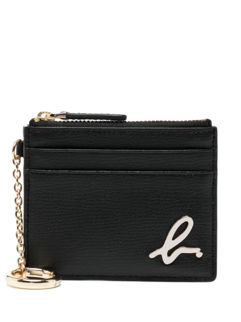 agnès b.  leather card case