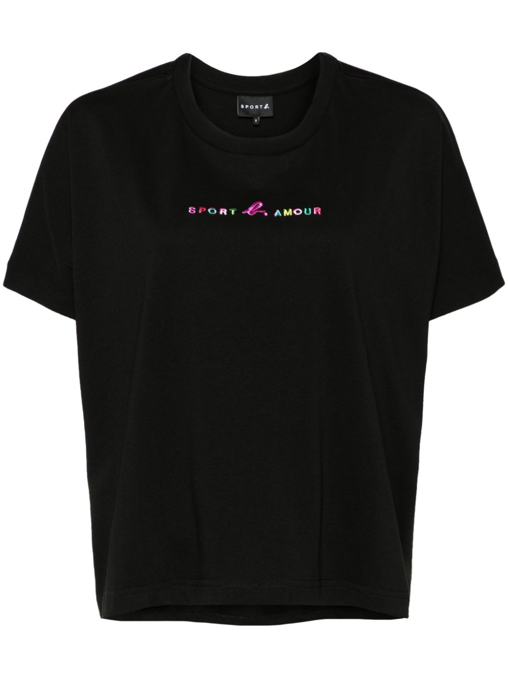 embroiberied-logo T-shirt