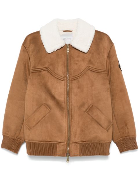 ERMANNO FIRENZE  faux-suede jacket